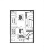 Load image into Gallery viewer, A balcony in Florence.