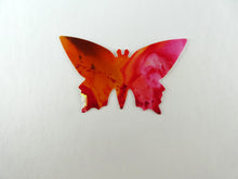 Load image into Gallery viewer, Pink and orange framed butterfly (B4)