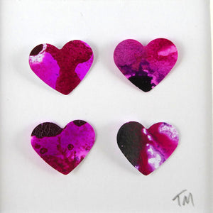 4 Little Pink Hearts