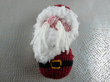 Load image into Gallery viewer, Knitted Christmas Santa decoration