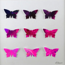 Load image into Gallery viewer, 9 Pink Butterflies