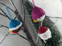 Load image into Gallery viewer, Cute knitted Christmas tree decoration