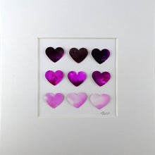 Load image into Gallery viewer, 9 Pink Hearts