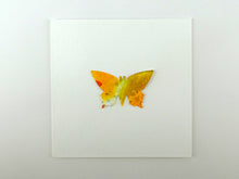 Load image into Gallery viewer, Yellow framed butterfly (B6)