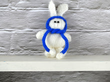 Load image into Gallery viewer, Small Teddy with a blue hat