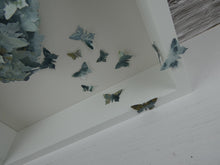 Load image into Gallery viewer, Watercolour Butterfly collage in Grey