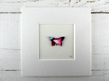 Load image into Gallery viewer, One Pink and Blue butterfly B21