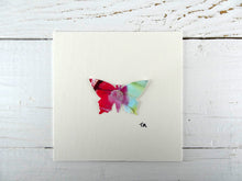 Load image into Gallery viewer, One Pink and Turquoise butterfly B18
