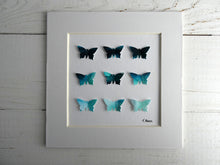 Load image into Gallery viewer, 9 Emerald Butterflies