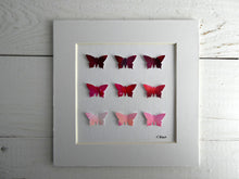 Load image into Gallery viewer, 9 Red Butterflies