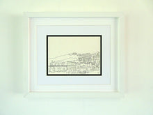 Load image into Gallery viewer, Line drawing of Burgau, Portugal