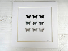Load image into Gallery viewer, 9 Black Butterflies