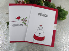 Load image into Gallery viewer, Hand drawn Christmas Card