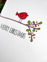Load image into Gallery viewer, Hand drawn Christmas Card