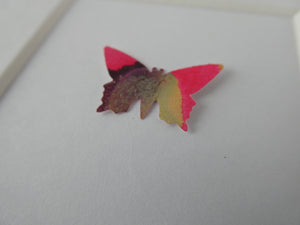 One Red and Gold butterfly