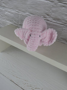 Knitted Pink elephant