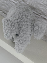 Load image into Gallery viewer, Knitted grey elephant